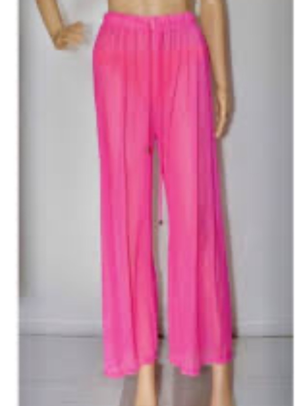 TiniBikini Hot Pink Wide-Leg Palazzo Pants